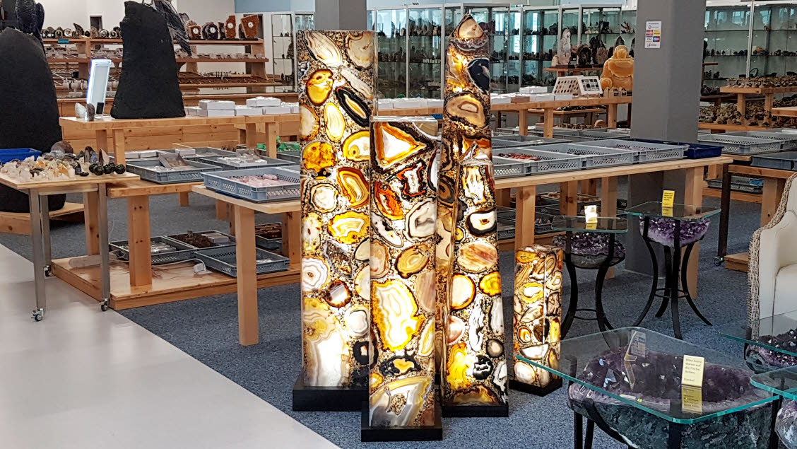 Achat Lampen | Achat Stehleuchte | Achat Ständerleuchte
