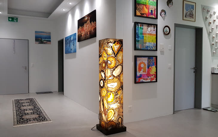 Achat Stehlampe