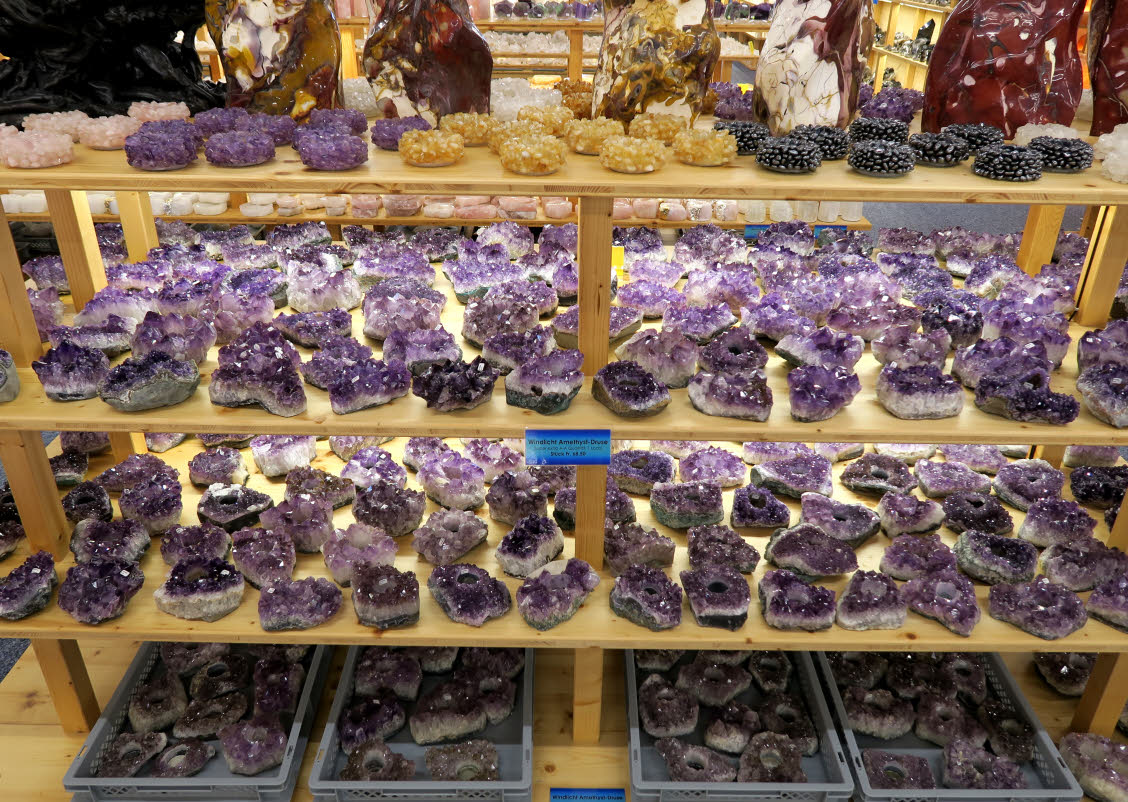 Amethyst Windlicht