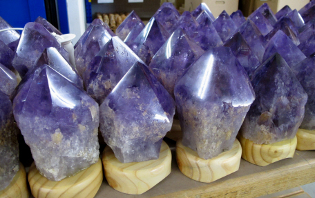 Bolivien Amethyst Lampen