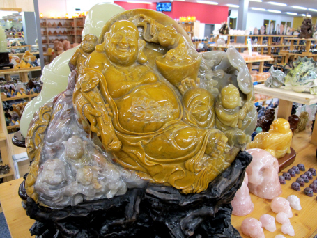 Gelbe Jade Buddha