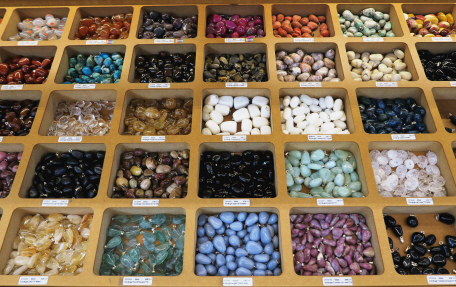 Trommelstein Schmuck Anhänger