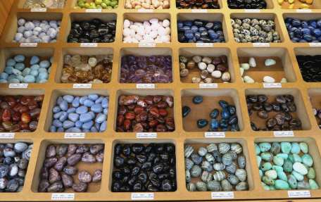 Trommelstein Schmuck Anhänger