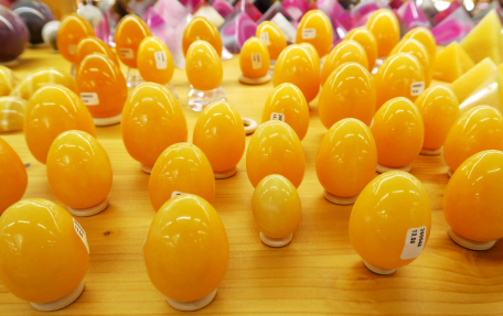 Orange Calzit Eier