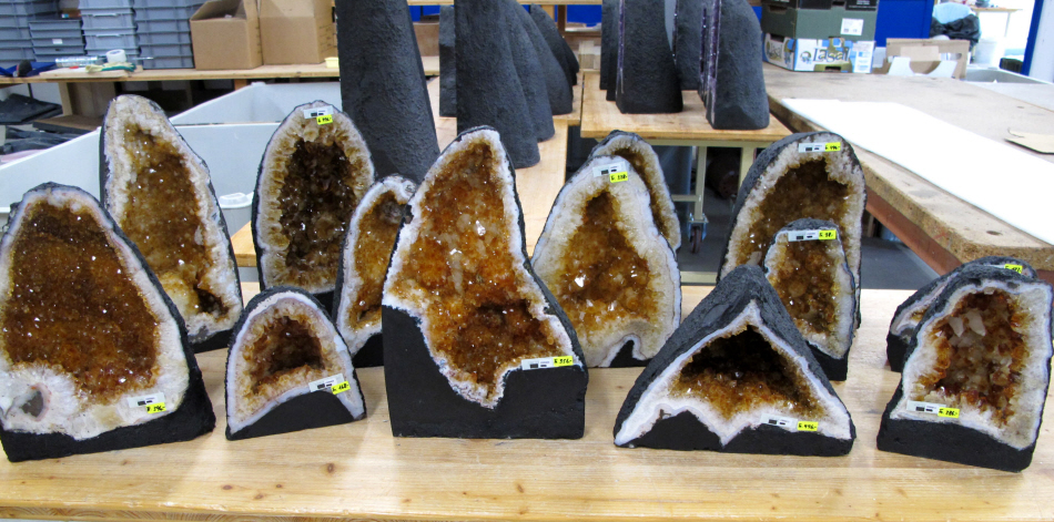 Amethyst-Citrin-Drusen
