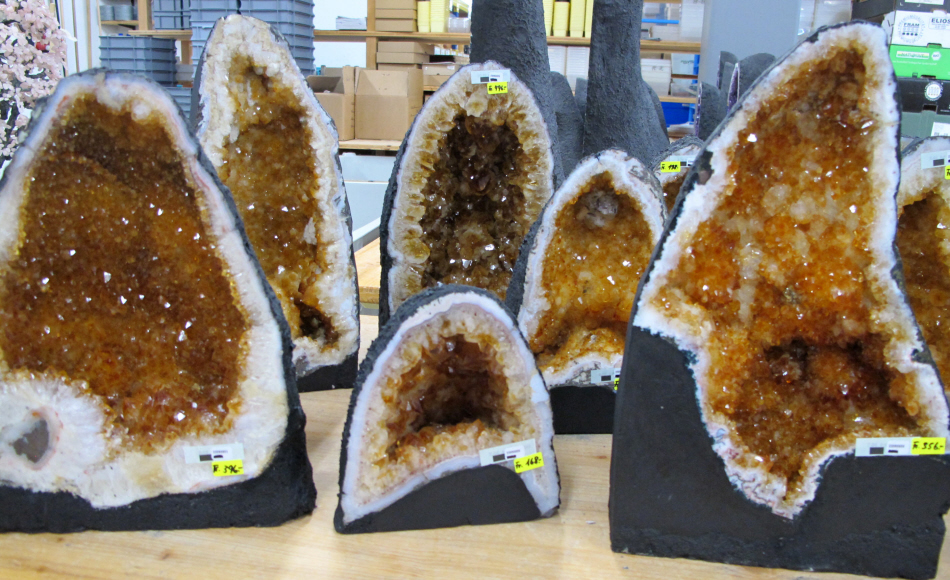 Amethyst-Citrin-Drusen