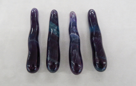 Fluorit Massage - Edelsteinstab