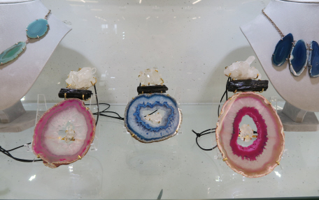 Achat Kristall Schmuck